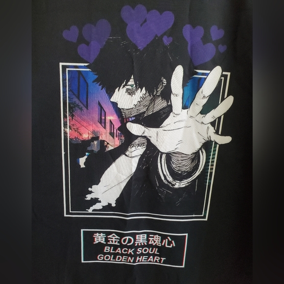 NWOT My Hero Academia Dabi XL T-shirt - Picture 1 of 10
